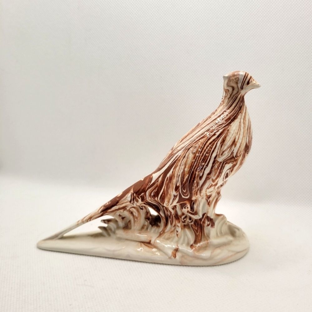 Ozark Clay Bird Decor Animal Figurine Original by G Greene Forest Wood Products